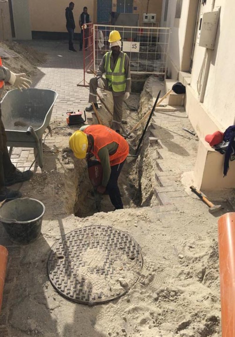ربط 822 عقار جديد بشبكة الصرف الصحي خلال العام 2022