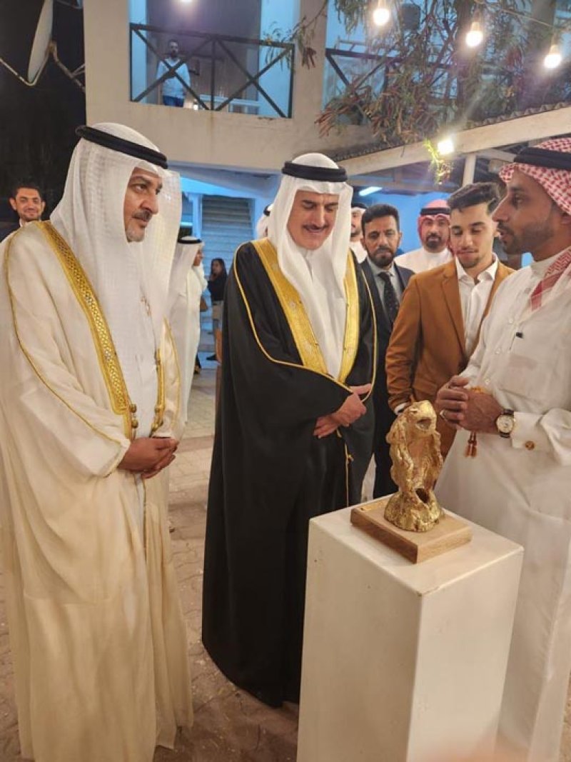 رئيس مجلس النواب يفتتح معرض ملتقى الخليج للفنون