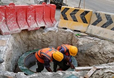 إنجاز 60% من مشروع الصرف الصحي بمجمع 645 في النويدرات