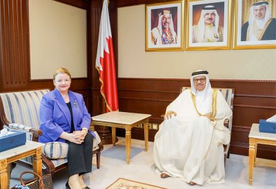 سعادة وزير الخارجية يستقبل سفير الجمهورية التركية لدى مملكة البحرين