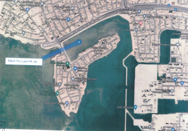 مقترح لحفر قناة ببحيرة حالة السلطة
