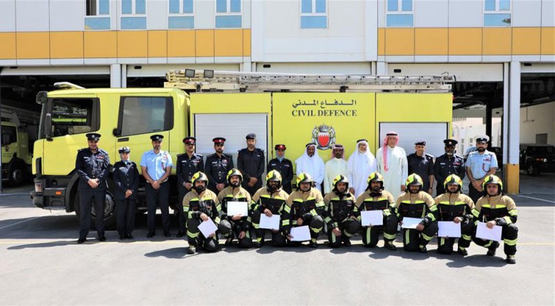 مجلس أيوب المناعي يزور الدفاع المدني ويشيد بعطاء رجاله