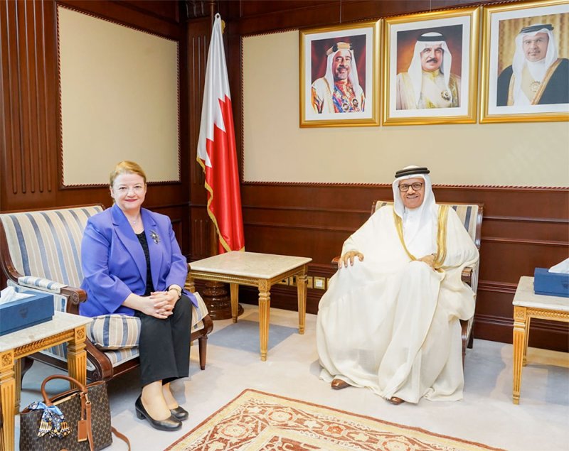 سعادة وزير الخارجية يستقبل سفير الجمهورية التركية لدى مملكة البحرين