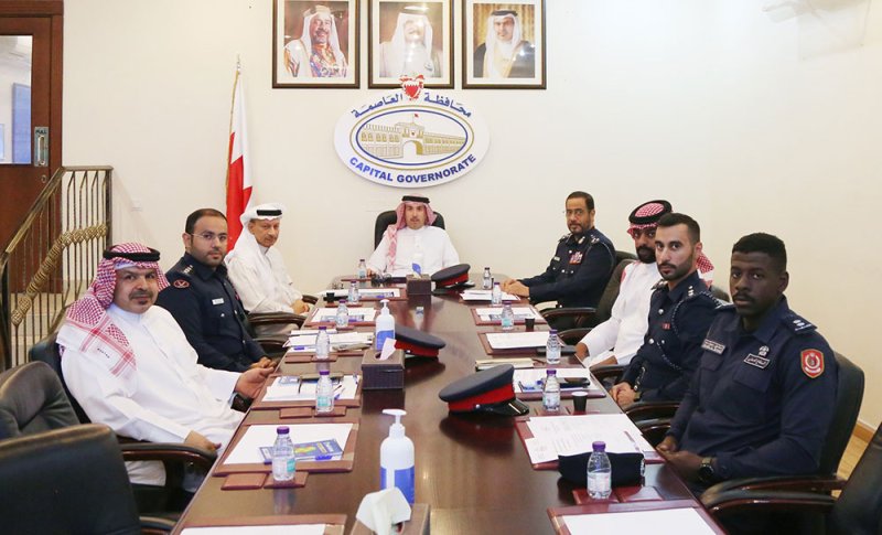 محافظ العاصمة يشيد بجهود الإدارات الأمنية خلال شهر رمضان