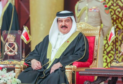 جلالة الملك المعظم يستقبل أهالي محافظة العاصمة بمناسبة شهر رمضان الكريم