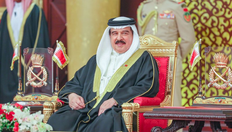 جلالة الملك المعظم يستقبل أهالي محافظة العاصمة بمناسبة شهر رمضان الكريم