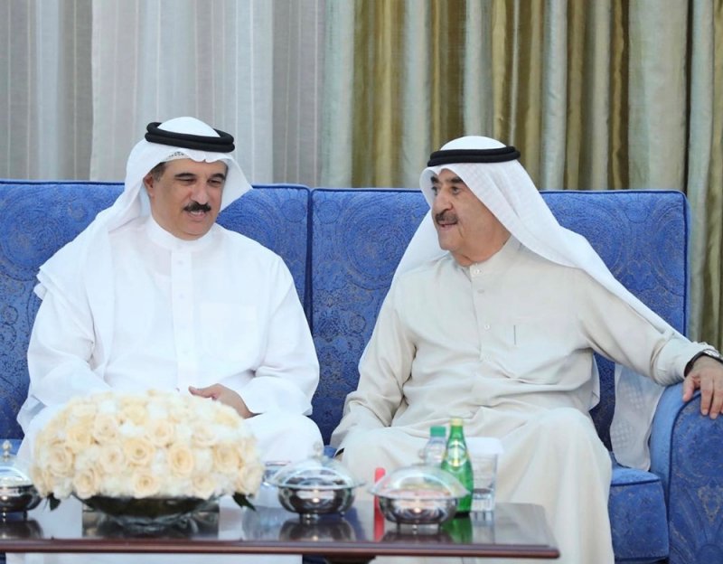 حاكم إمارة أم القيوين يستقبل سفير مملكة البحرين لدى دولة الإمارات العربية المتحدة