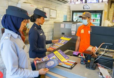 مديرية شرطة المحرق تنفذ حملة توعوية حول إجراءات الأمن والسلامة من الحريق والاستخدام الآمن للأجهزة الكهربائية