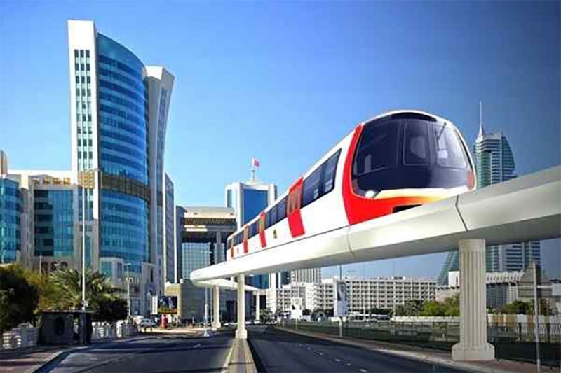 الميزانية الجديدة ترصد 11.7 مليون دينار  لمشروع مترو البحرين 