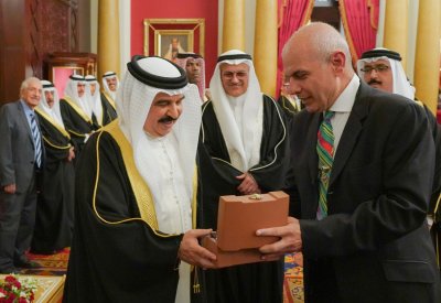 جلالة الملك المعظم يستقبل أهالي المحافظة الشمالية بمناسبة شهر رمضان الكريم