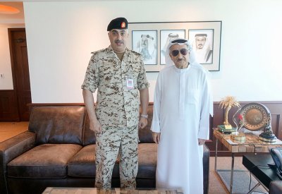 رئيس المجلس الأعلى للصحة يستقبل قائد الخدمات الطبية الملكية بالوكالة