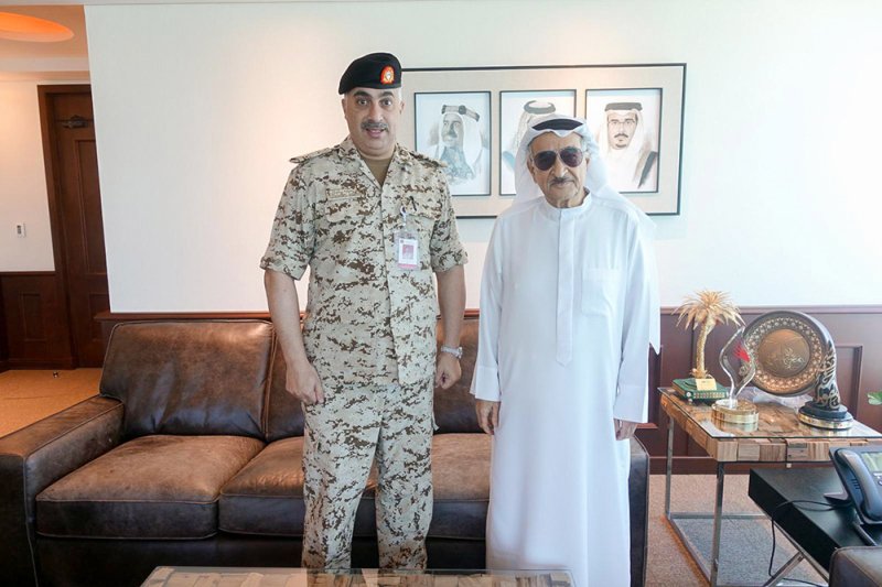 رئيس المجلس الأعلى للصحة يستقبل قائد الخدمات الطبية الملكية بالوكالة