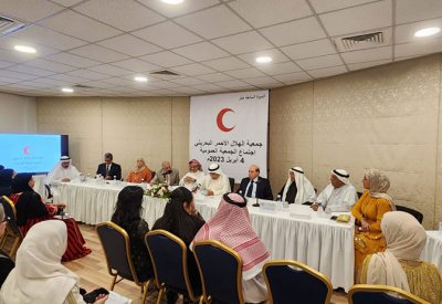 الفريق طبيب الشيخ محمد بن عبد الله رئيسا لمجلس إدارة الهلال الأحمر