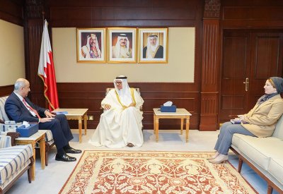 وزير الخارجية يستقبل المنسق المقيم لأنشطة الأمم المتحدة