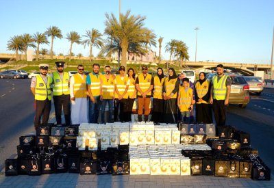 الموارد البشرية تنظم حملة إفطار على الطريق بالتعاون مع العقوبات البديلة والمحافظة الشمالية