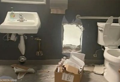 حفرة في الجدار.. سرقة متجر لـ"آبل" بطريقة عجيبة