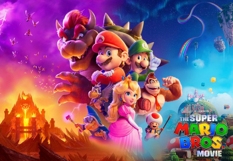 Super Mario Bros يحقق 377 مليون دولار 