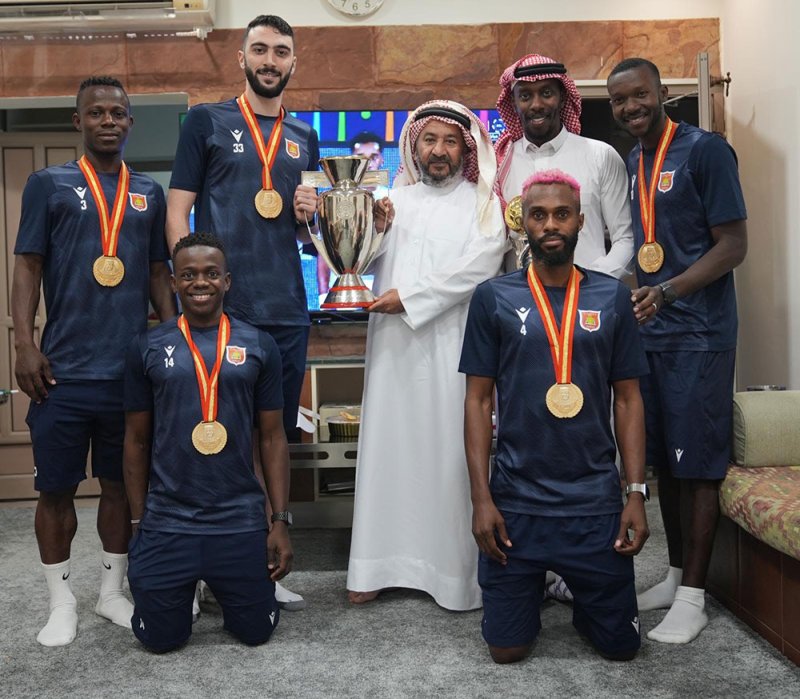 بن جلال يستقبل لاعبي طموح المشاركين في إنجاز نادي الحالة