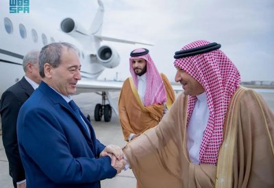 وزير الخارجية السوري فيصل المقداد يصل إلى جدة