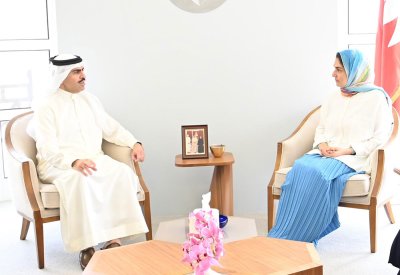 الأمين العام للمجلس الأعلى للمرأة تستقبل سفير مملكة البحرين لدى واشنطن