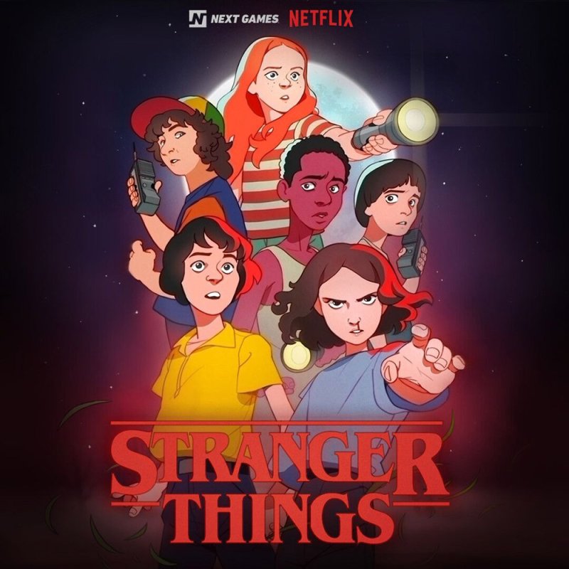 نسخة رسوم متحرّكة من Stranger Things