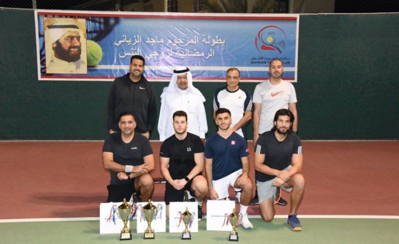 رزق وضيف يتوجان بلقب بطولة ماجد الزياني الرمضانية للتنس