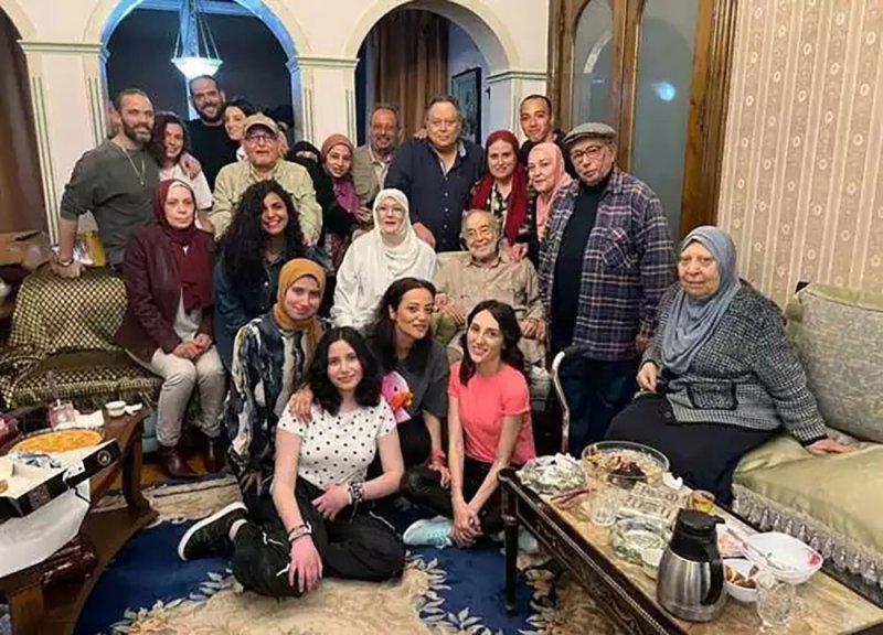 ظهور جديد للفنان حسن يوسف في عيد ميلاده