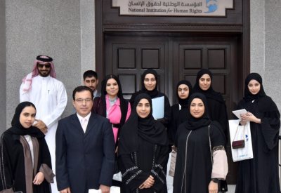 "حقوق الانسان" تنظم محاضرة للمشاركين في البرنامج الوطني للتدريب الميداني