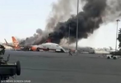 بالفيديو: اشتباكات عنيفة في الخرطوم.. ومواجهات بالمطار