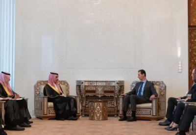 الأسد ووزير خارجية السعودية يبحثان خطوات تسوية شاملة بسوريا