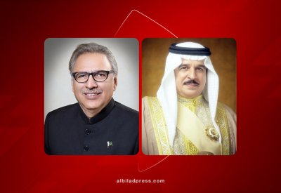 جلالة الملك المعظم يتلقى برقية شكر من الرئيس الباكستاني