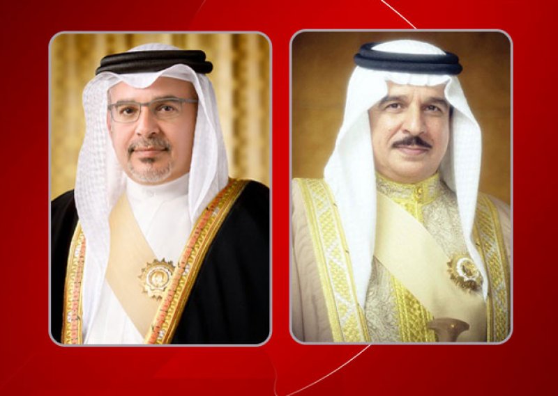 جلالة الملك المعظم يتبادل التهاني مع سمو ولي العهد رئيس مجلس الوزراء بمناسبة حلول عيد الفطر المبارك
