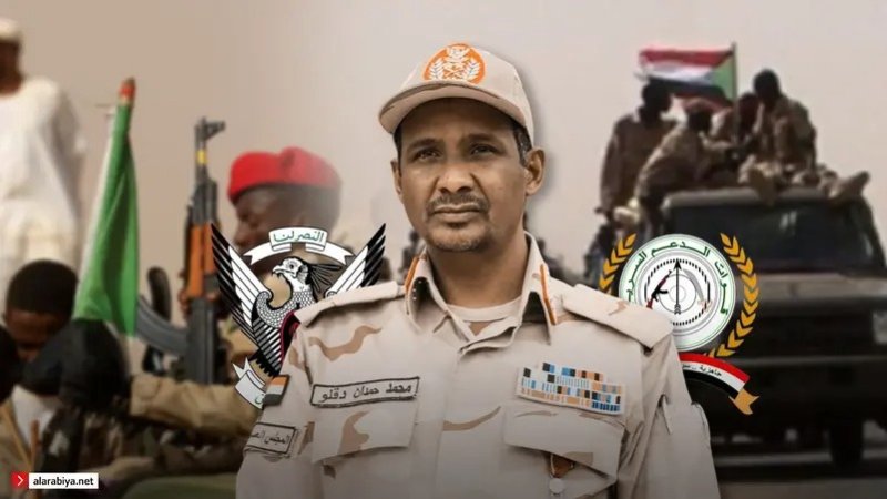 حميدتي لبوريل: ملتزمون بالهدنة ونقل الأجانب لجهات الإجلاء