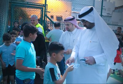 النائب أحمد السلوم يرعى احتفال "فرحتكم عيدنا 3" بمشاركة 500 من أطفال المنطقة