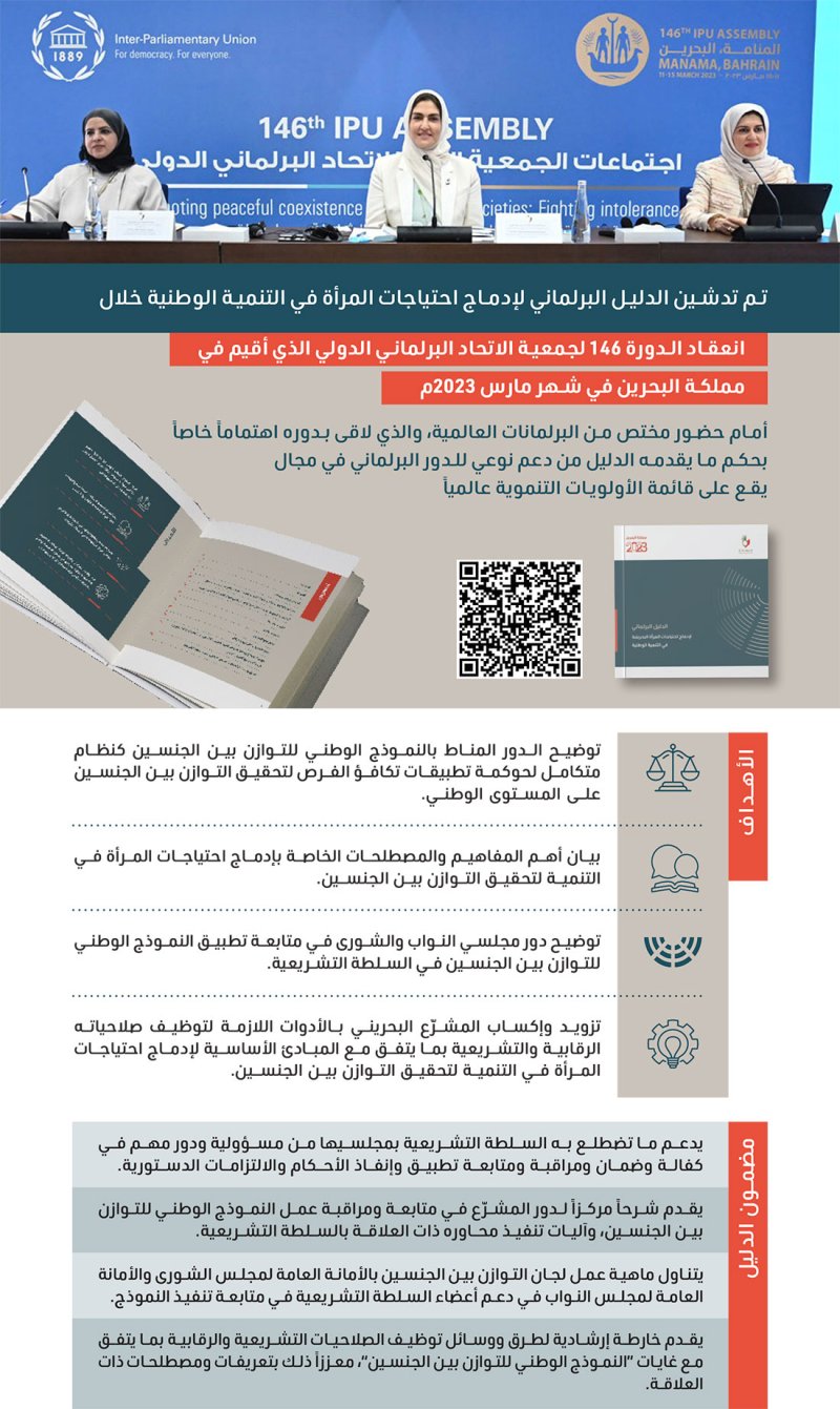 دليل "إدماج احتياجات المرأة في التنمية".. أداة وطنية بطموح عالمي