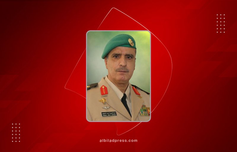 سمو الفريق الركن الشيخ ناصر بن حمد يتلقى برقية تهنئة من قائد قوات درع الجزيرة
