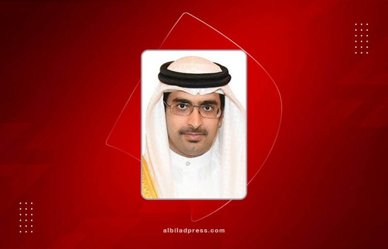ناصر بن حمد يتلقى برقية تهنئة من  سمو محافظ الجنوبية