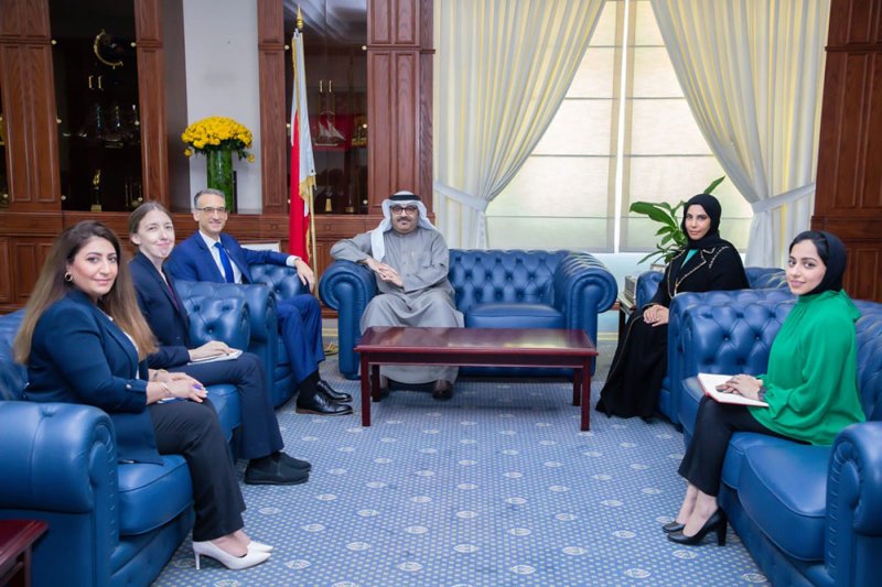 وزير التربية يستقبل سفير الولايات المتحدة الأمريكية