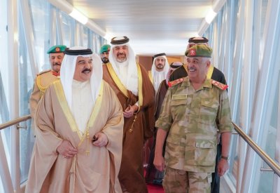 جلالة الملك المعظم يغادر أرض الوطن متوجهاً الى المملكة المتحدة الصديقة