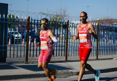سامي الشهابي يحقق المركز الأول في نصف ماراثون اسطنبول على الفئة العمرية 60 - 64