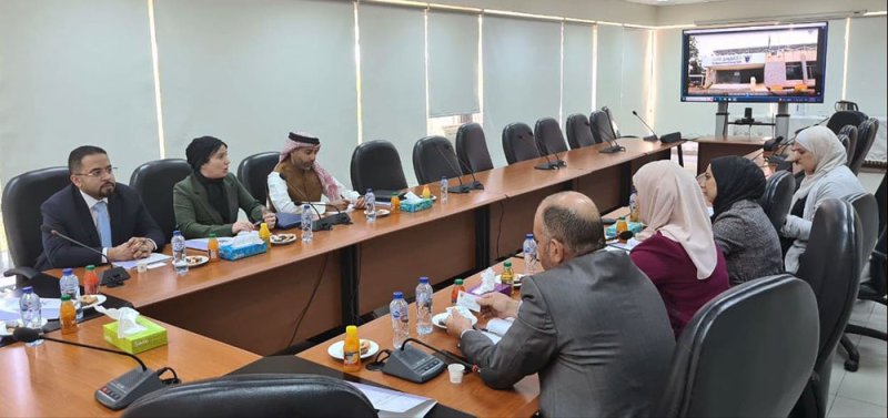 وفد من وزارة الخارجية يجتمع بعدد من المسؤولين في وزارة الخارجية الأردنية