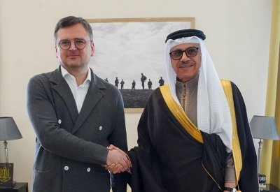 وزير الخارجية يعقد جلسة مباحثات رسمية مع معالي وزير خارجية أوكرانيا