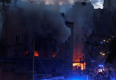هجوم بالمسيّرات على مناطق عدة في كييف وأوديسا وخيرسون