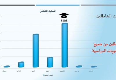 خريجو إدارة الأعمال والآداب يتصدرون قوائم العاطلين