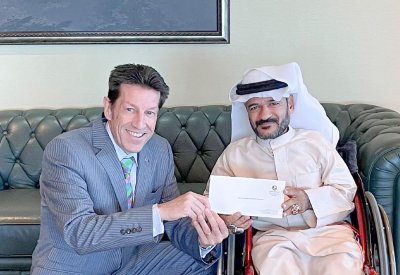 “فنادق الخليج” تتبرع لـ“المحفزين البحرينية لذوي الإعاقة”