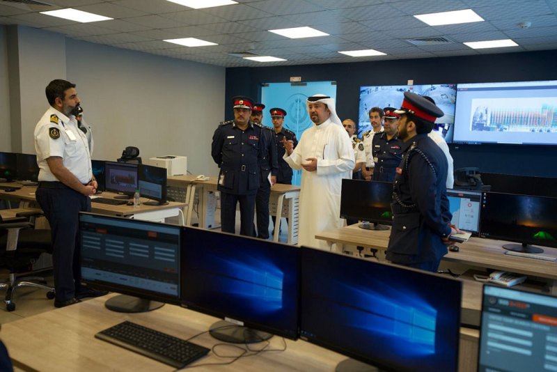 معالي رئيس الجمارك يقوم بزيارة تفقدية لإدارة جمارك المنافذ البحرية