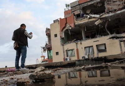 أجواء التوتر والترقب تخيم على جانبي حدود غزة