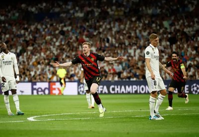 قذيفة دي بروين تؤجل حسم القمة إلى "الاتحاد"