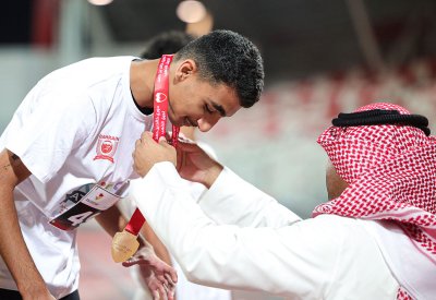 إقامة منافسات دوري خالد بن حمد لجيل الذهب لألعاب القوى