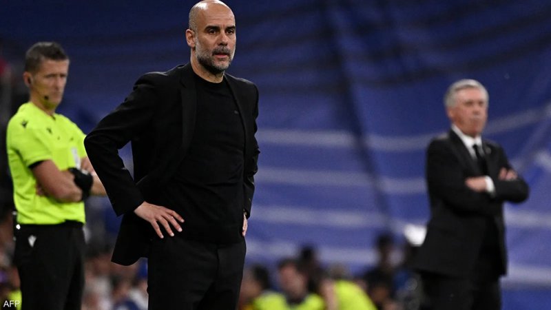 غوارديولا: لهذا السبب كانت مهمة هالاند أمام الريال صعبة